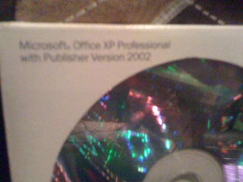 Microsoft office xp professional with publisher
